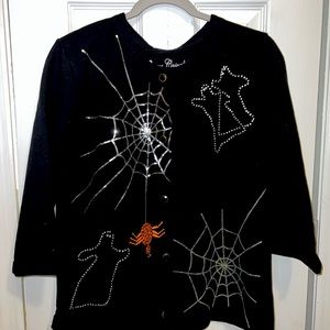 NWOT SPOOKY SEASON CARDIGAN 👻🕷🕸